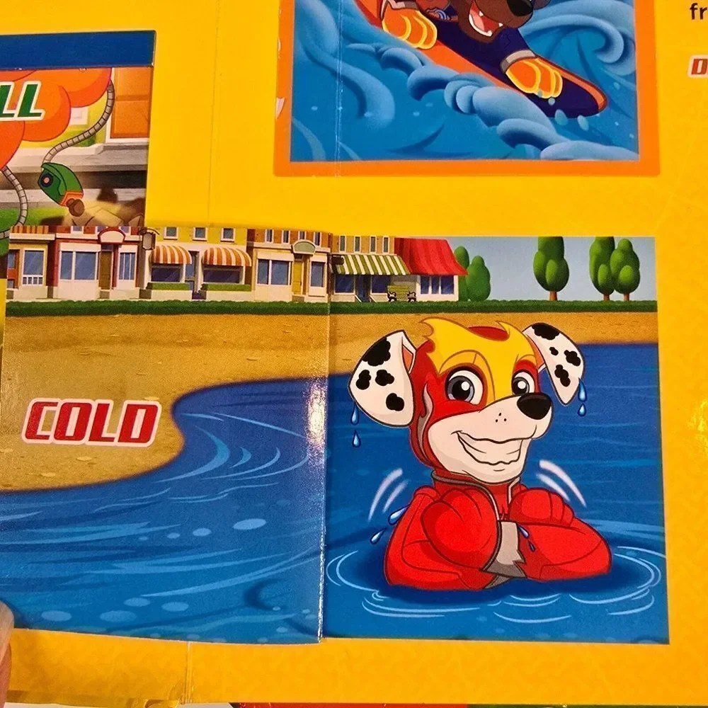 Nickelodeon PAW Patrol Mighty Pups Charged Up! Lift & Slide Board Book